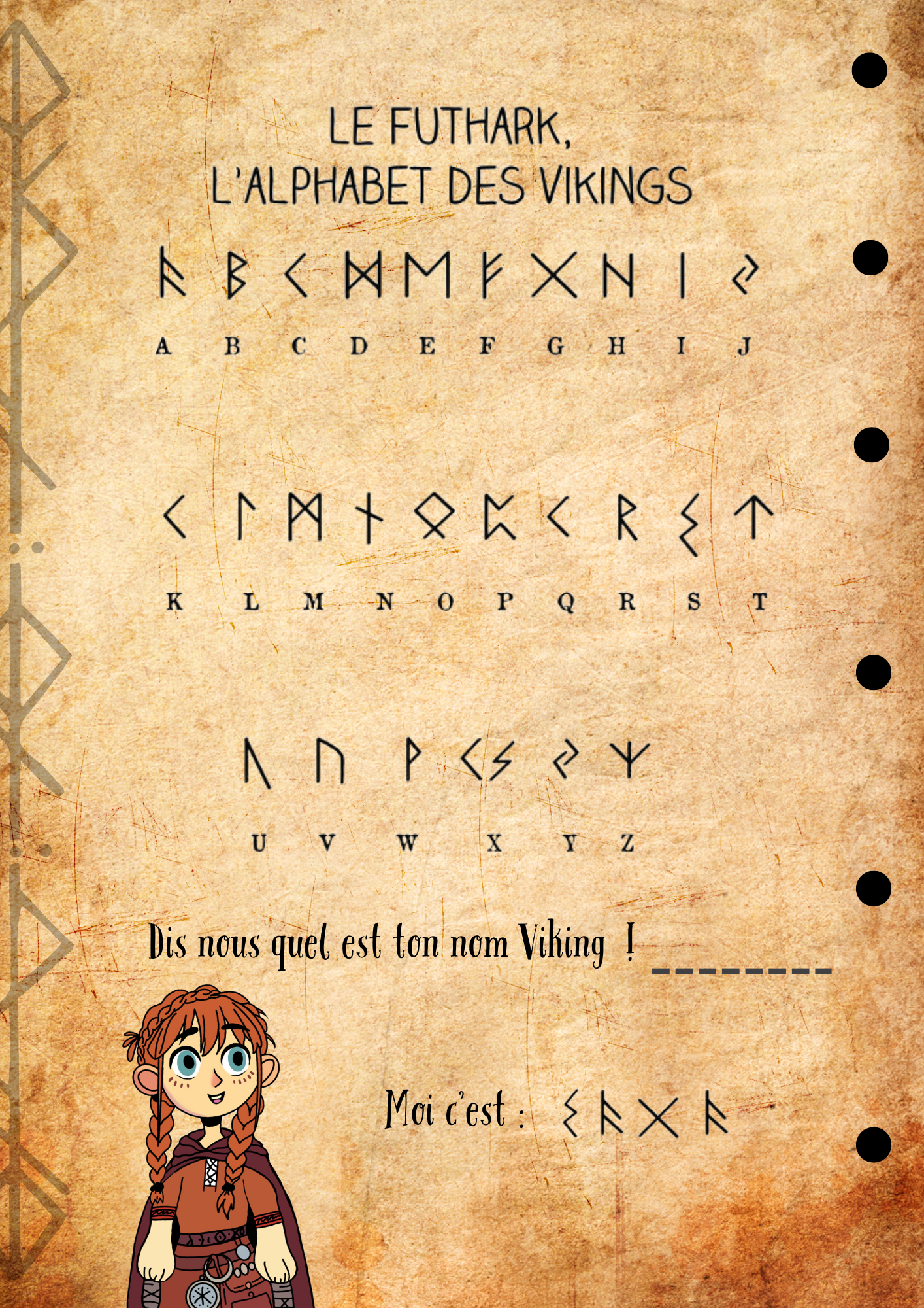 Alphabet viking