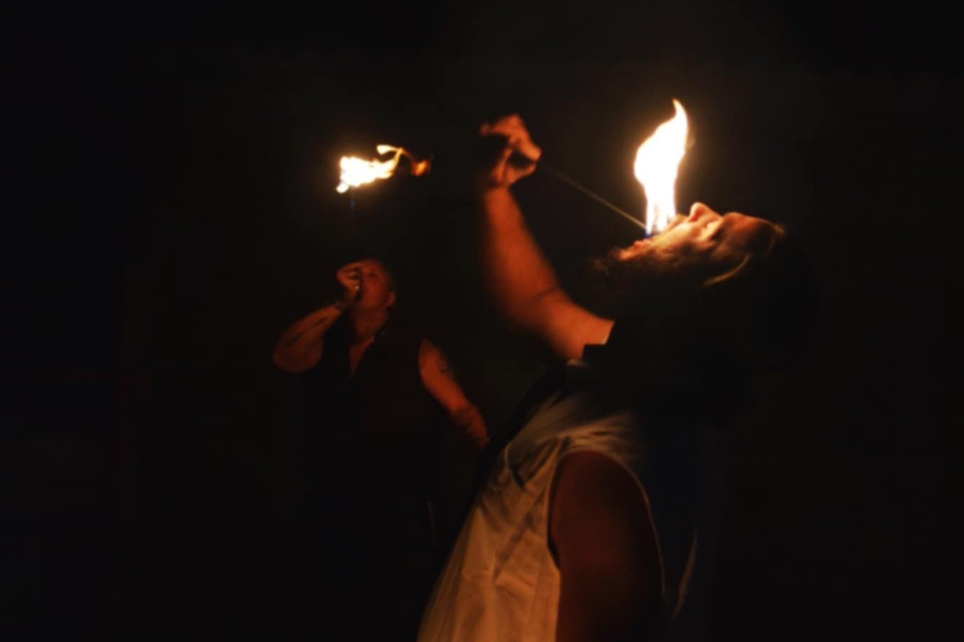 Photo cracheur de feu